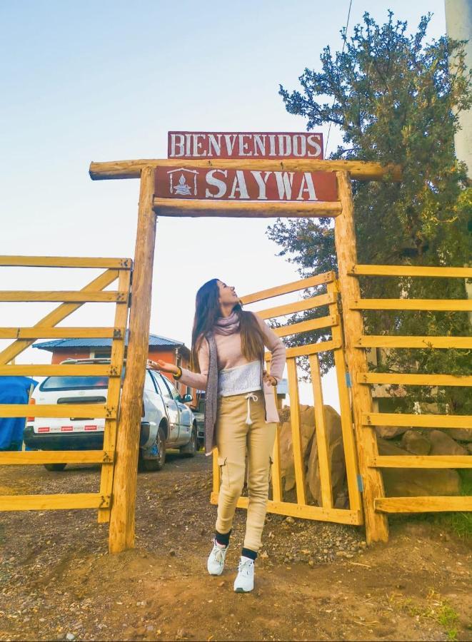 Hospedaje Y Restaurante Saywa Llachon Bagian luar foto
