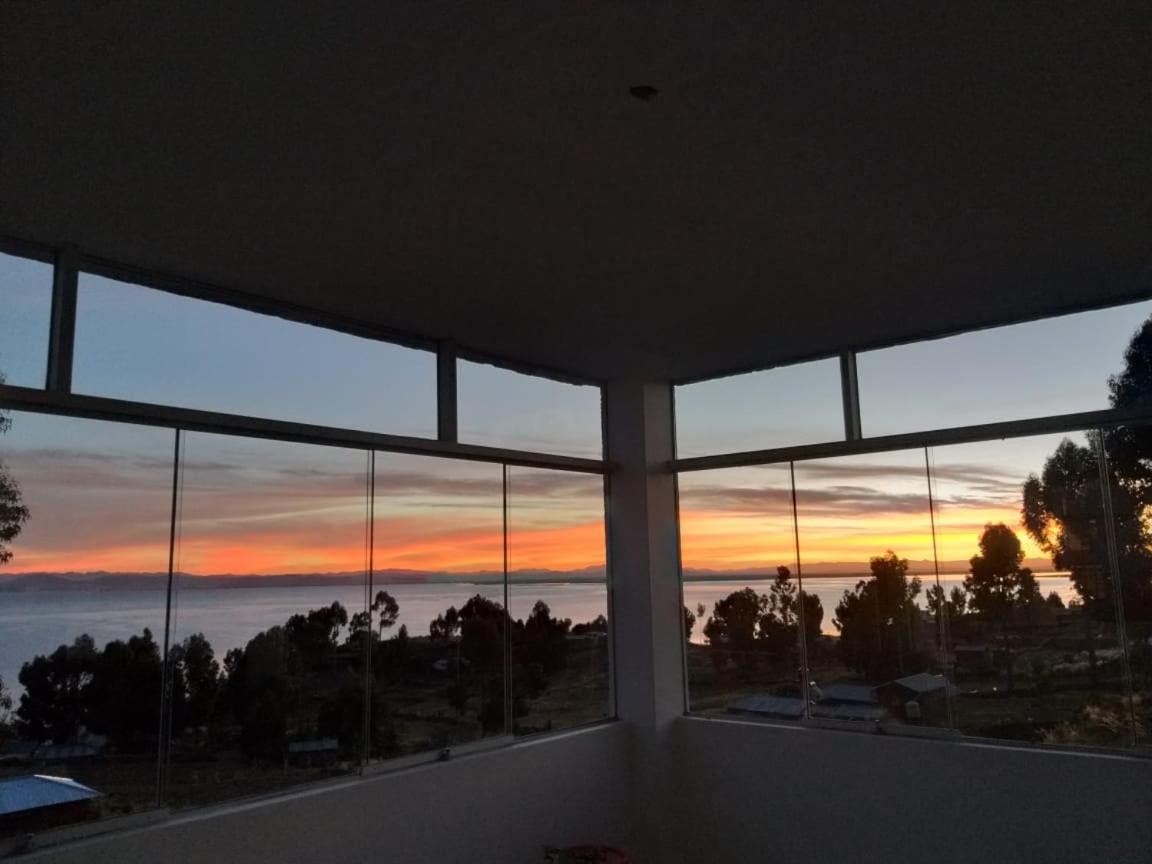 Hospedaje Y Restaurante Saywa Llachon Bagian luar foto