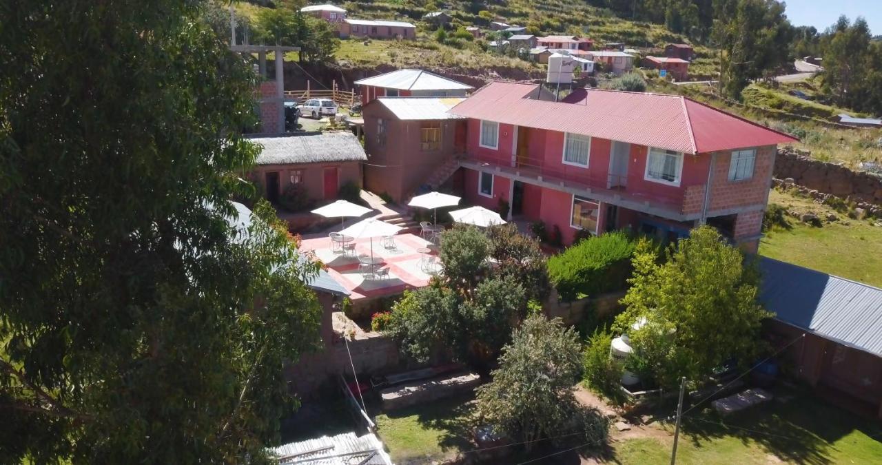 Hospedaje Y Restaurante Saywa Llachon Bagian luar foto