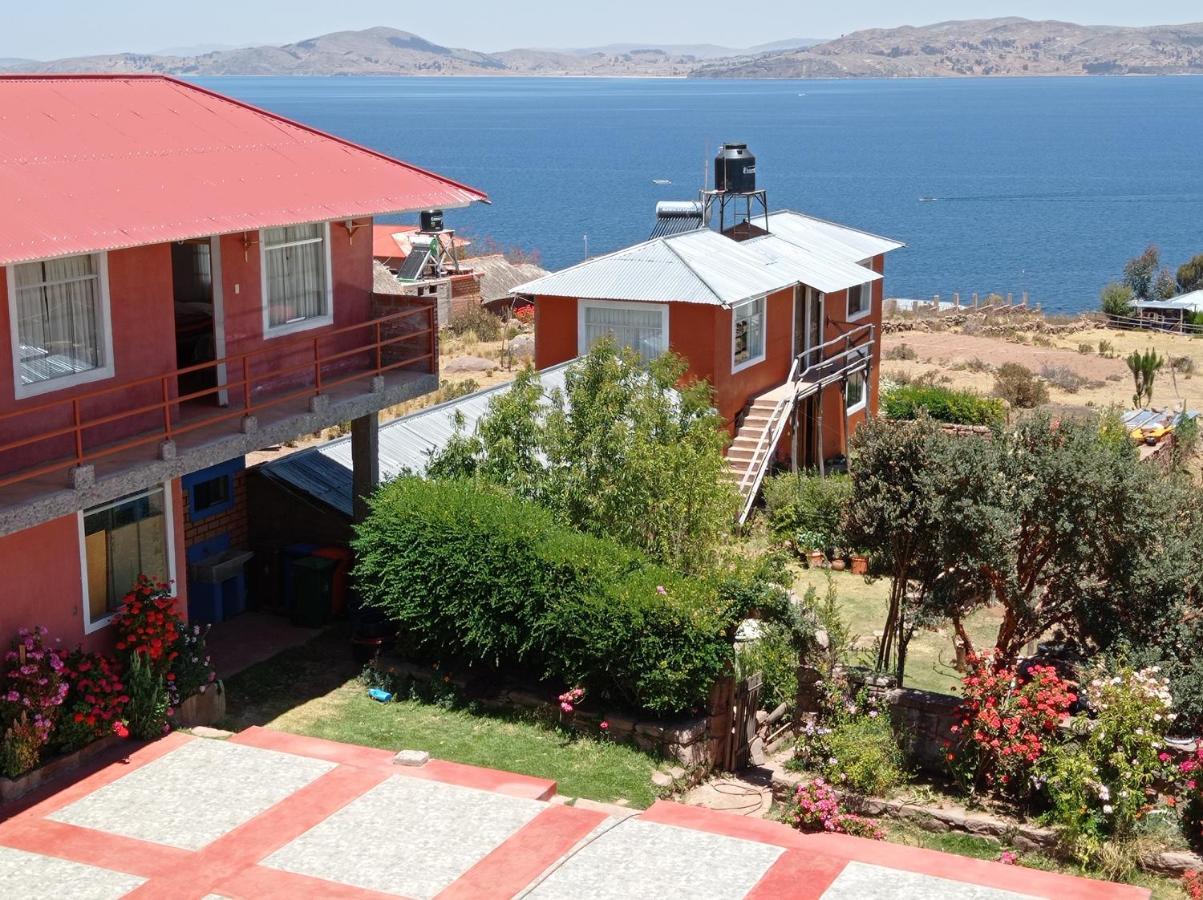 Hospedaje Y Restaurante Saywa Llachon Bagian luar foto